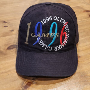 Vintage 1996 Olympic Games Hat The Game One Size 90s Atlanta Summer